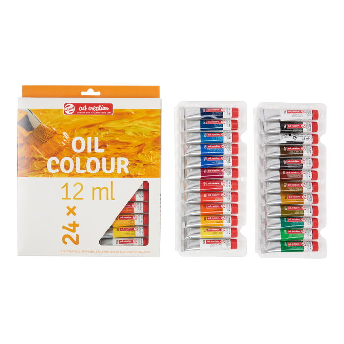 Talens Art Creation Set de Iniciación de Pintura al Óleo 24 Tubos de 12 ml